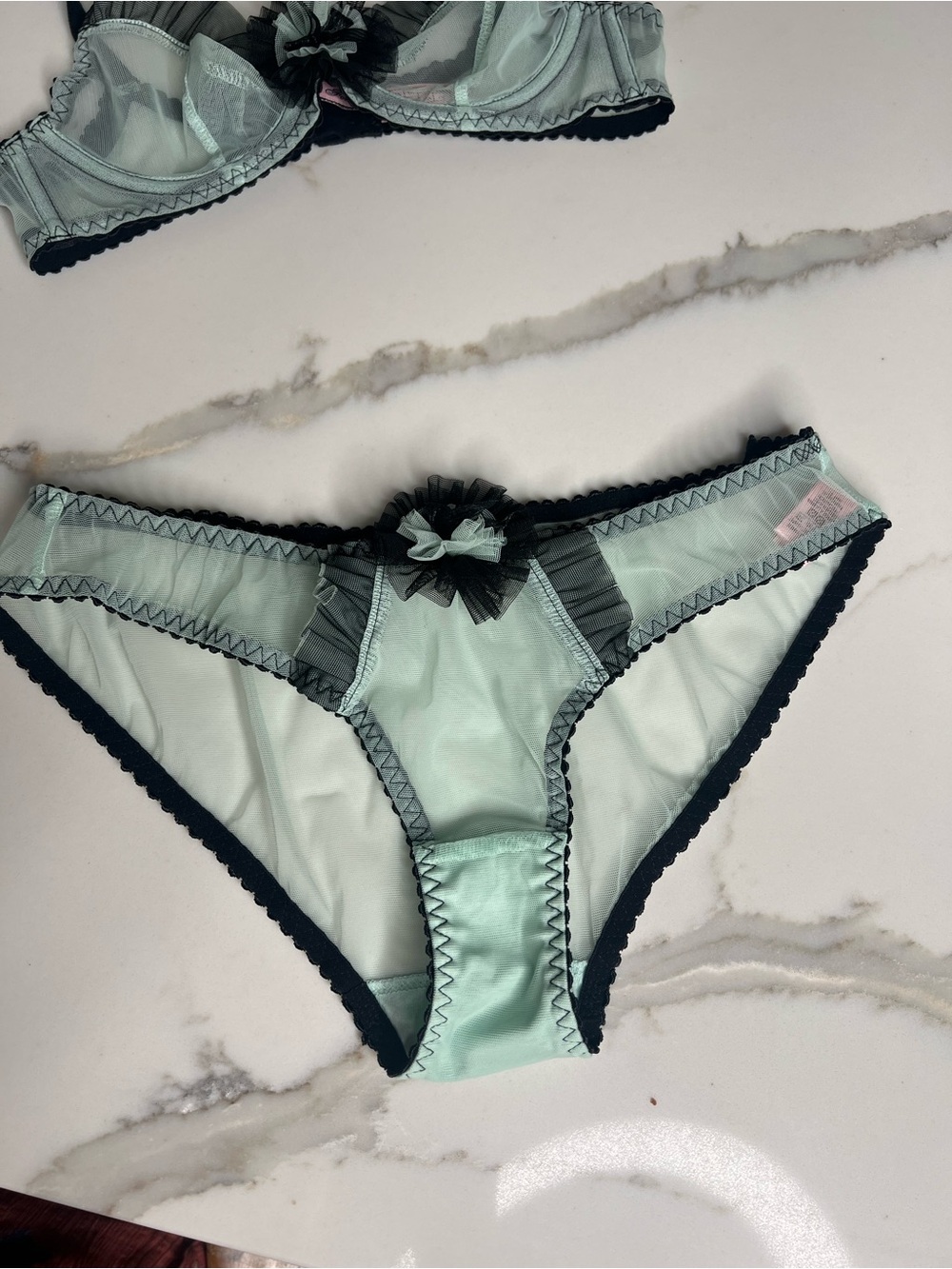 Agent Provocateur Bra and Panty set 32 A S Knickers Forever - Picture 2 of 8